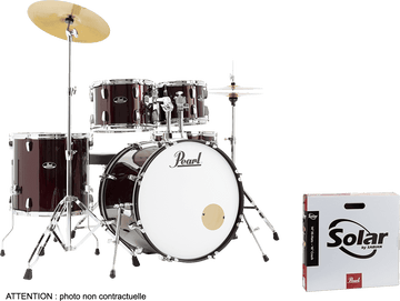 ROADSHOW STAGE 22 RED WINE + SOLAR CYMBALS