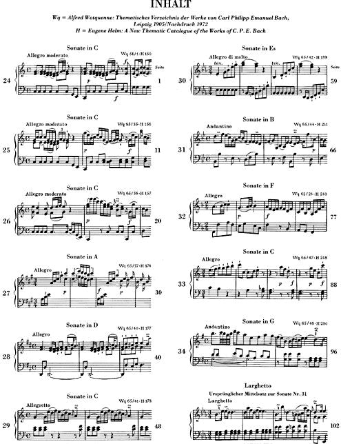 C.P.E. - Selected Piano Sonatas Volume Iii