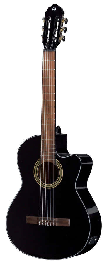 Chitarra Classica Elettroacustica Student Nera Elettroacustica, Nera