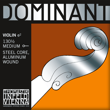 1/2 DOMINANT VIOLIN STRING E 130 MEDIUM TENSION