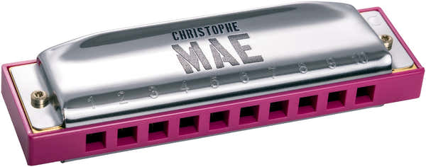 Hohner Christophe Maé Signature Pink C/Do - 10 holes