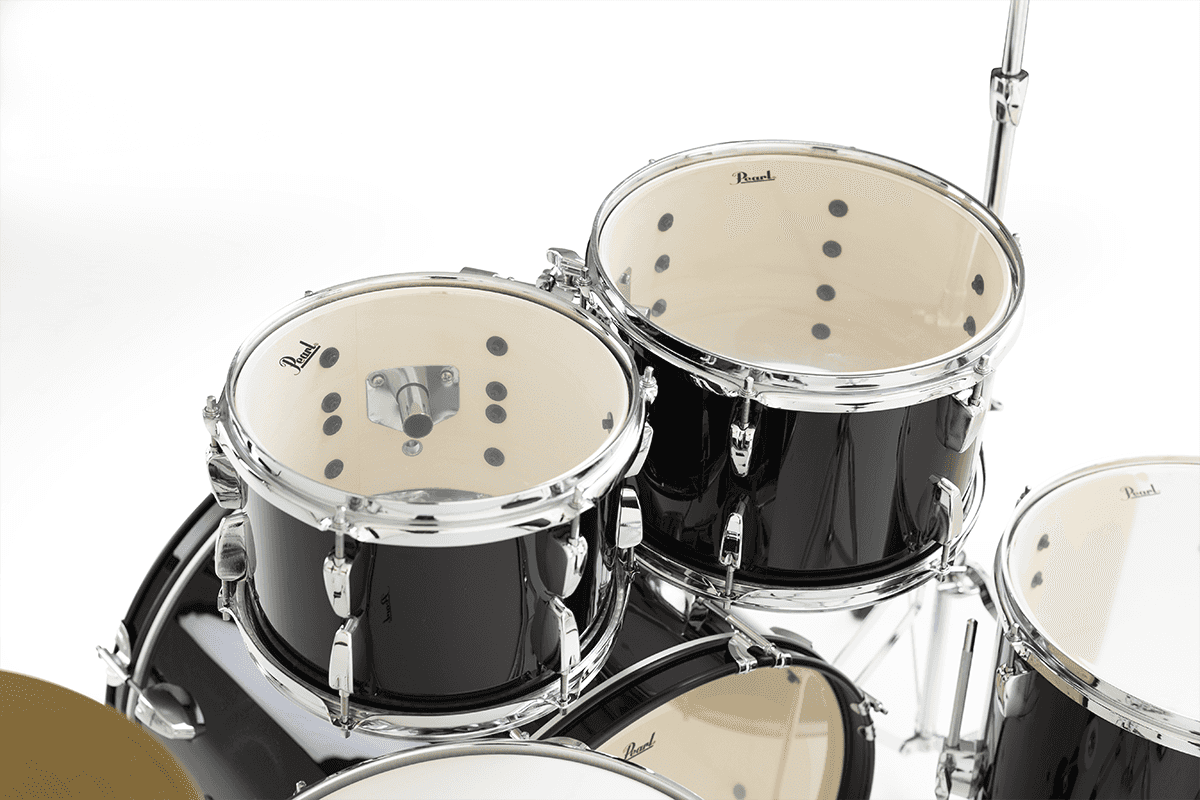 ROADSHOW FUSION 20 JET BLACK + SOLAR CYMBALS