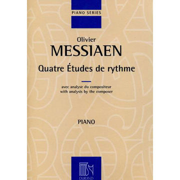 MESSIAEN O. - Quattro studi di ritmo - Piano