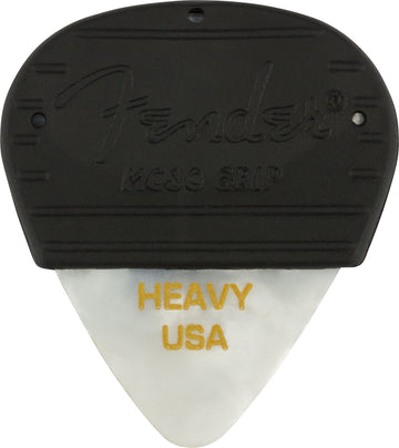 MOJO GRIP PICKS CELLULOID HEAVY 3-PACK WHITE MOTO