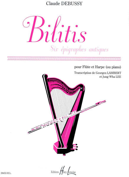 Debussy C. - Bilitis - 6 Epigraphes Iques - Flute He Ou Piano