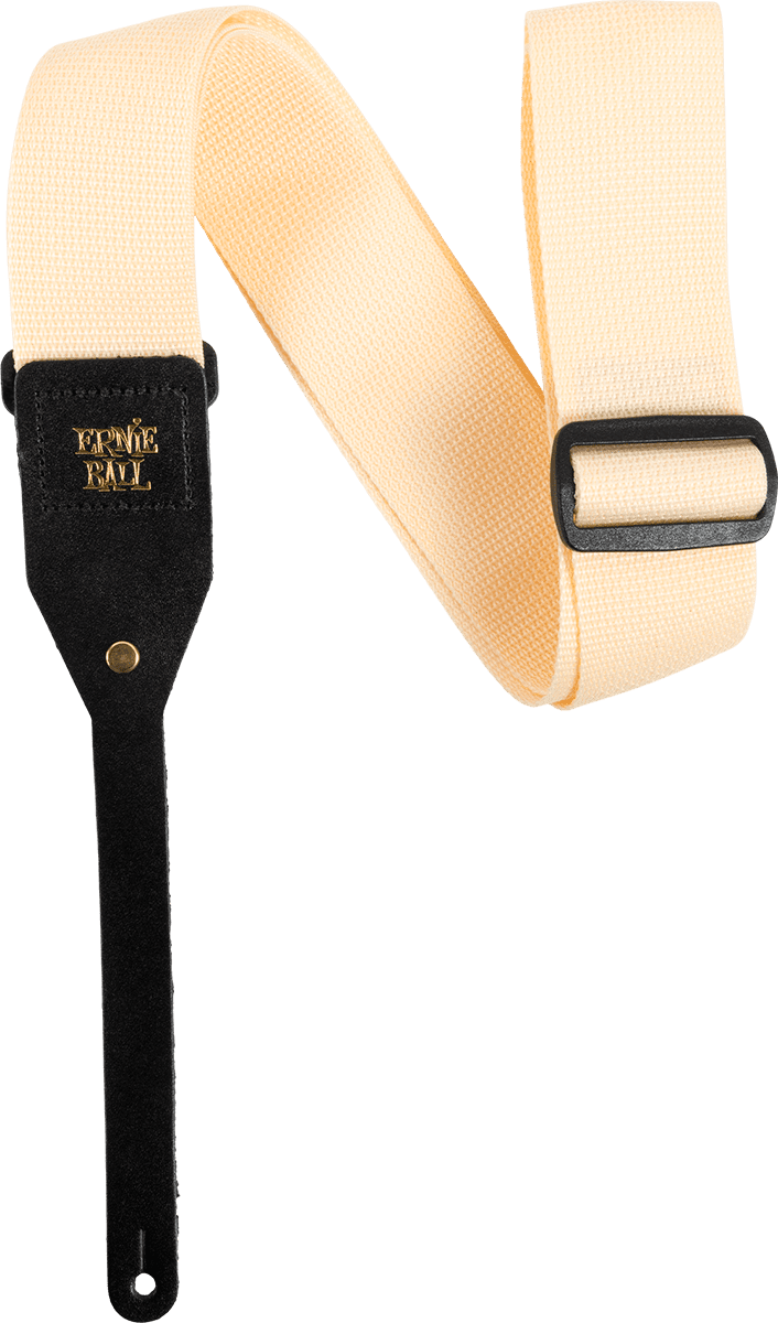 Cinghia in Polypro Crema per Chitarra Acustica
