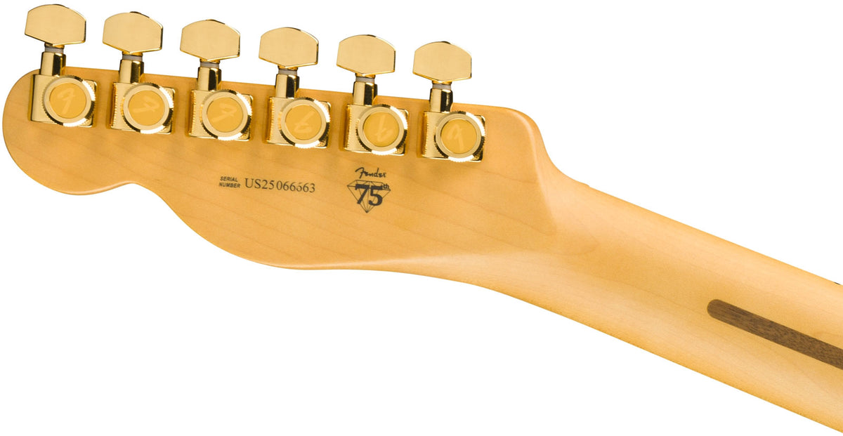 Telecaster Custom American Professional II LTD 75 Anni MN Sunburst a 2 colori