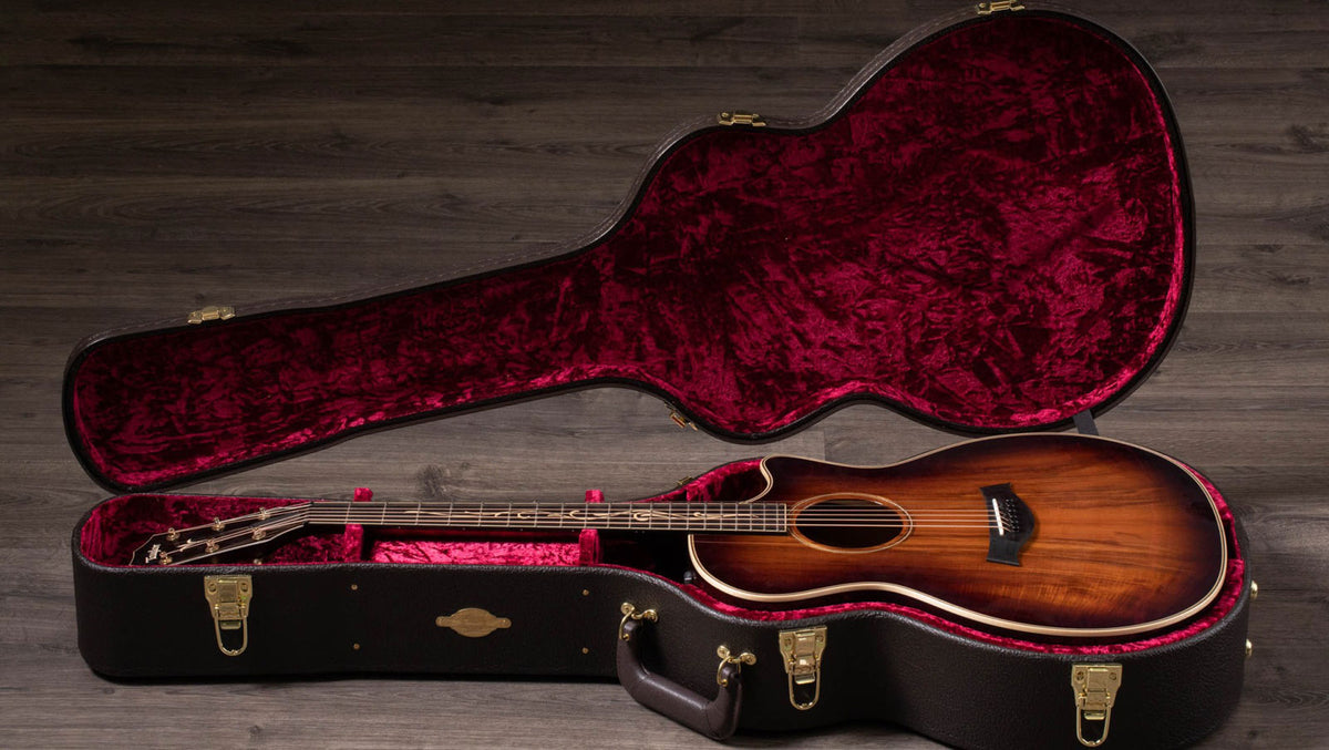 K24ce Tavola in koa hawaiano sfumato Edgeburst Grand Auditorium
