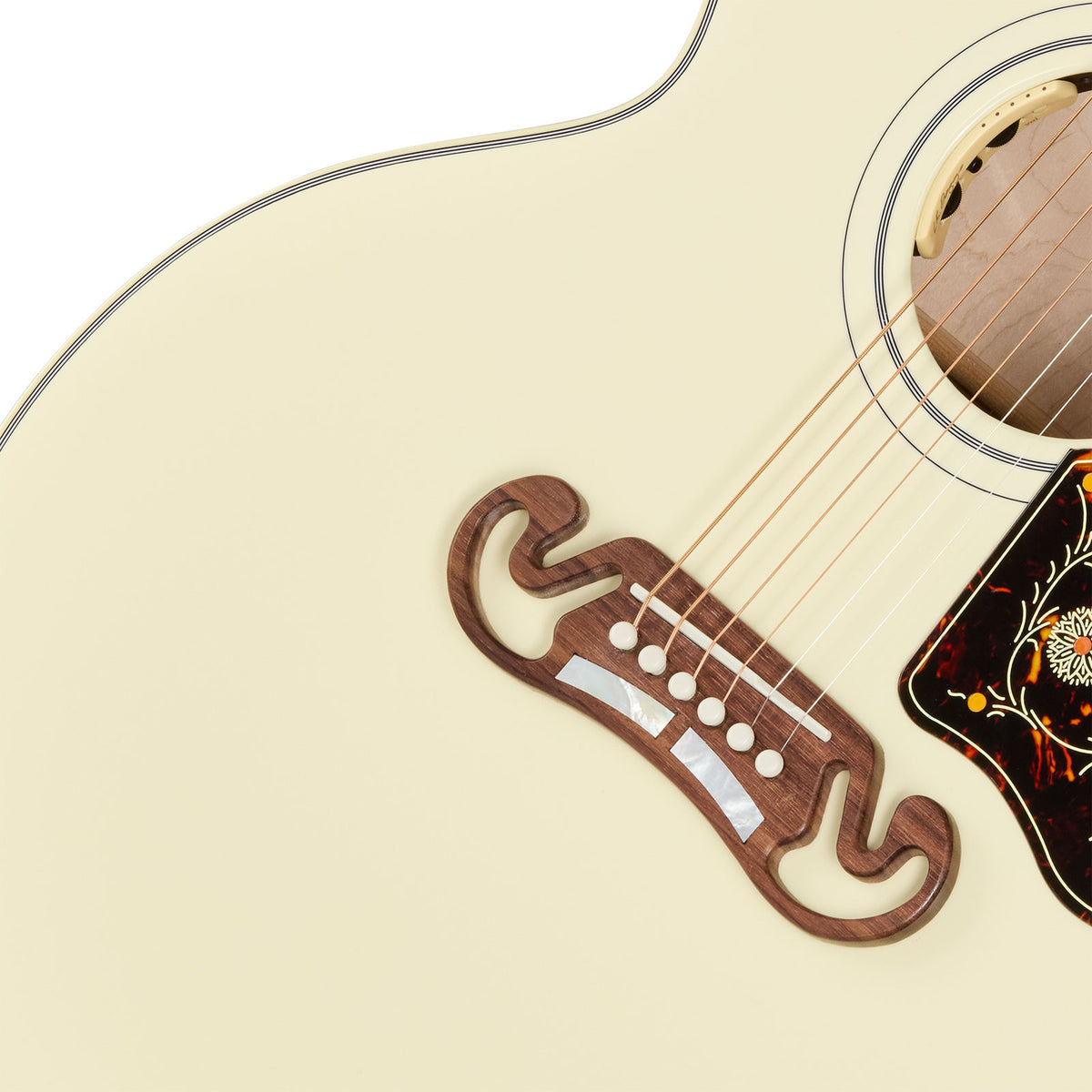 SJ-200 Standard Bianco Classico Moderno