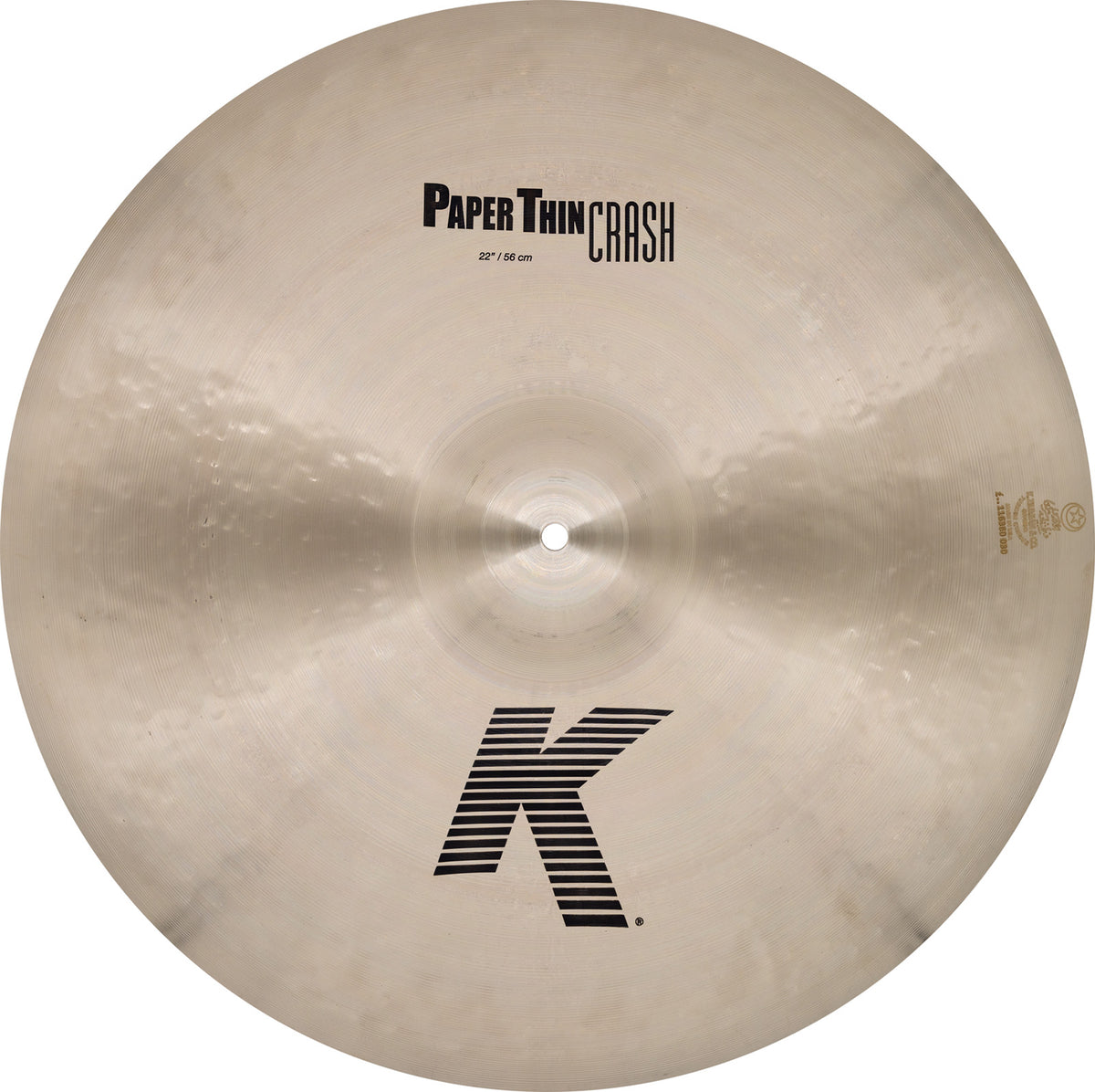K2822 22" Crash sottilissimo della serie K