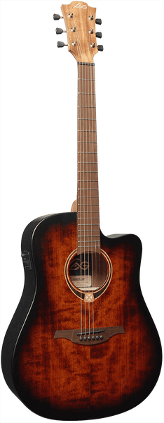 Tramontane T70DCE-B&B Dreadnought Ctw Nero & Marrone