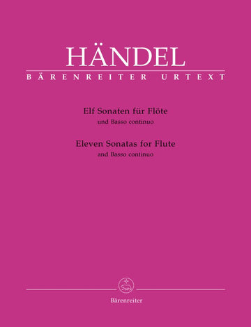 Haendel G.F. - Elf Sonaten - Flute et Basse Continue