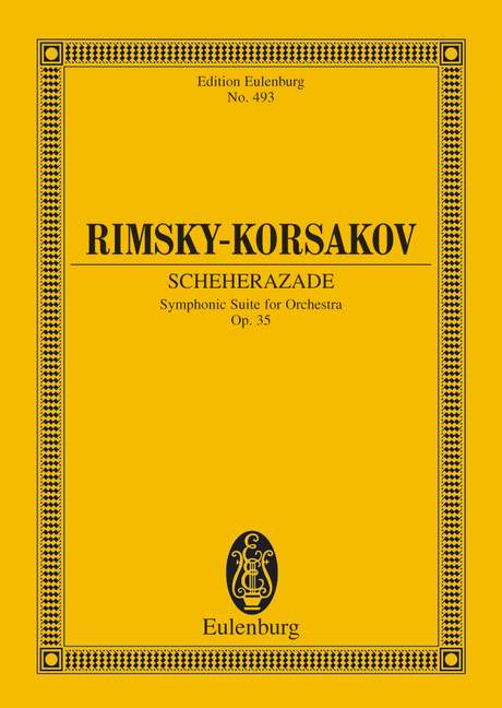 RIMSKY-korsakov Nikolai - SCHEHERAZADE OP. 35 - ORCHESTRA