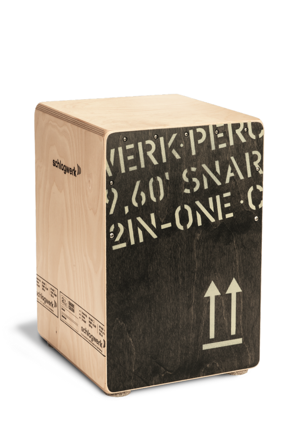 Cajon 2 In One CP403BLK 2inone Edizione nera misura media
