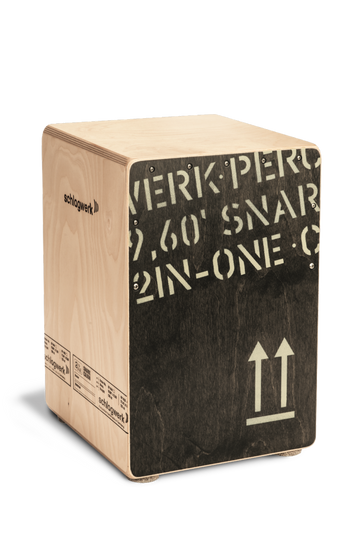 Cajon 2 In One CP403BLK 2inone Edizione nera misura media