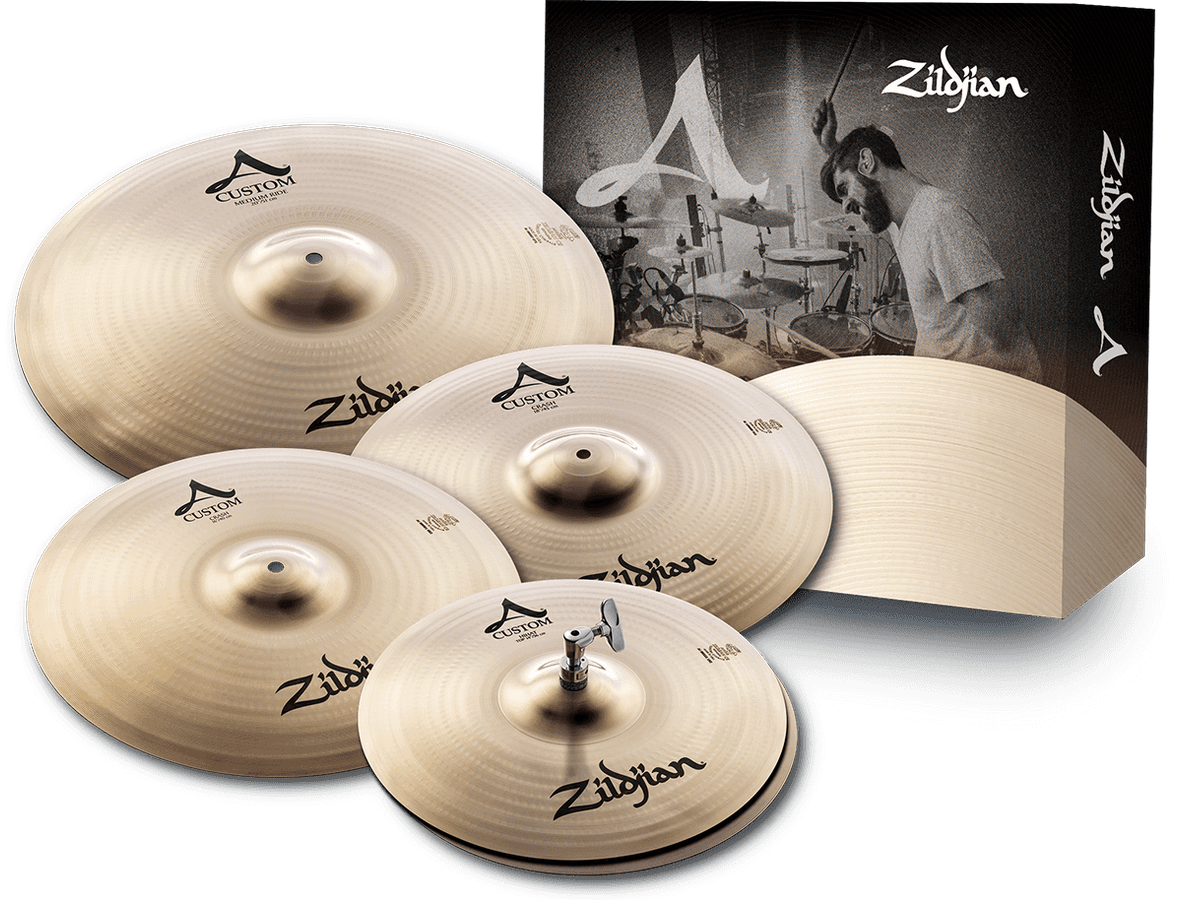 A2C4P-I7 - SET PIATTI A CUSTOM 14"/16"/20" CRASH 18"