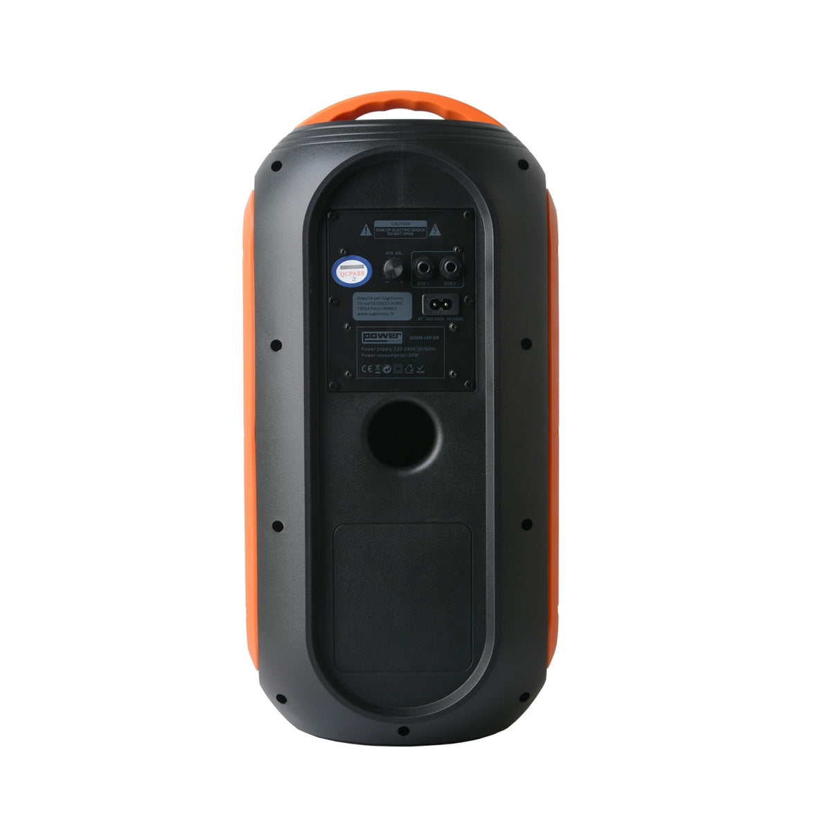 GOZIK LED ARANCIONE - SISTEMA AUDIO PORTATILE A LED