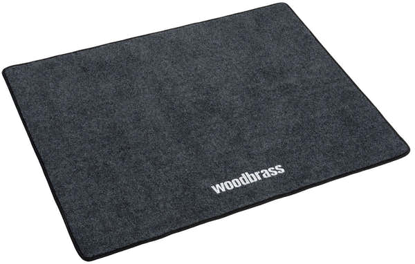 Tappeto per Batteria 130 x 100 cm Grigio Scuro