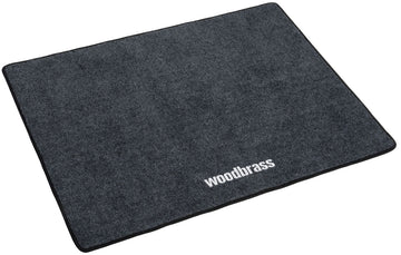 Tappeto per Batteria 130 x 100 cm Grigio Scuro
