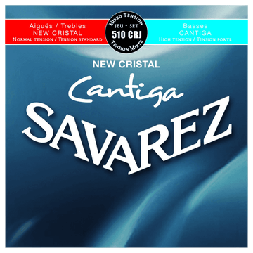 SAVAREZ STRINGS CLASSICAL GUITAR NEW CRISTAL CANTIGA SET