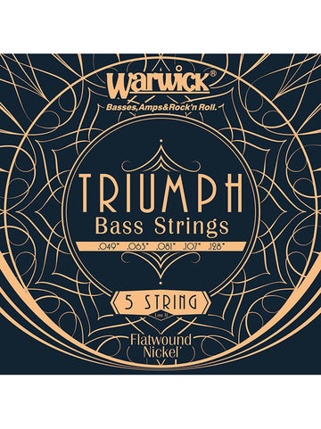5 STRINGS FOR TRIUMPH BASS LOW B 49-128