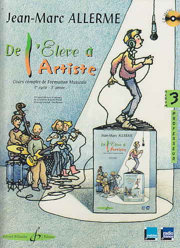 Allerme JEAN-marc - De L'eleve A L'artiste Volume 3 - Livre Du Professeur