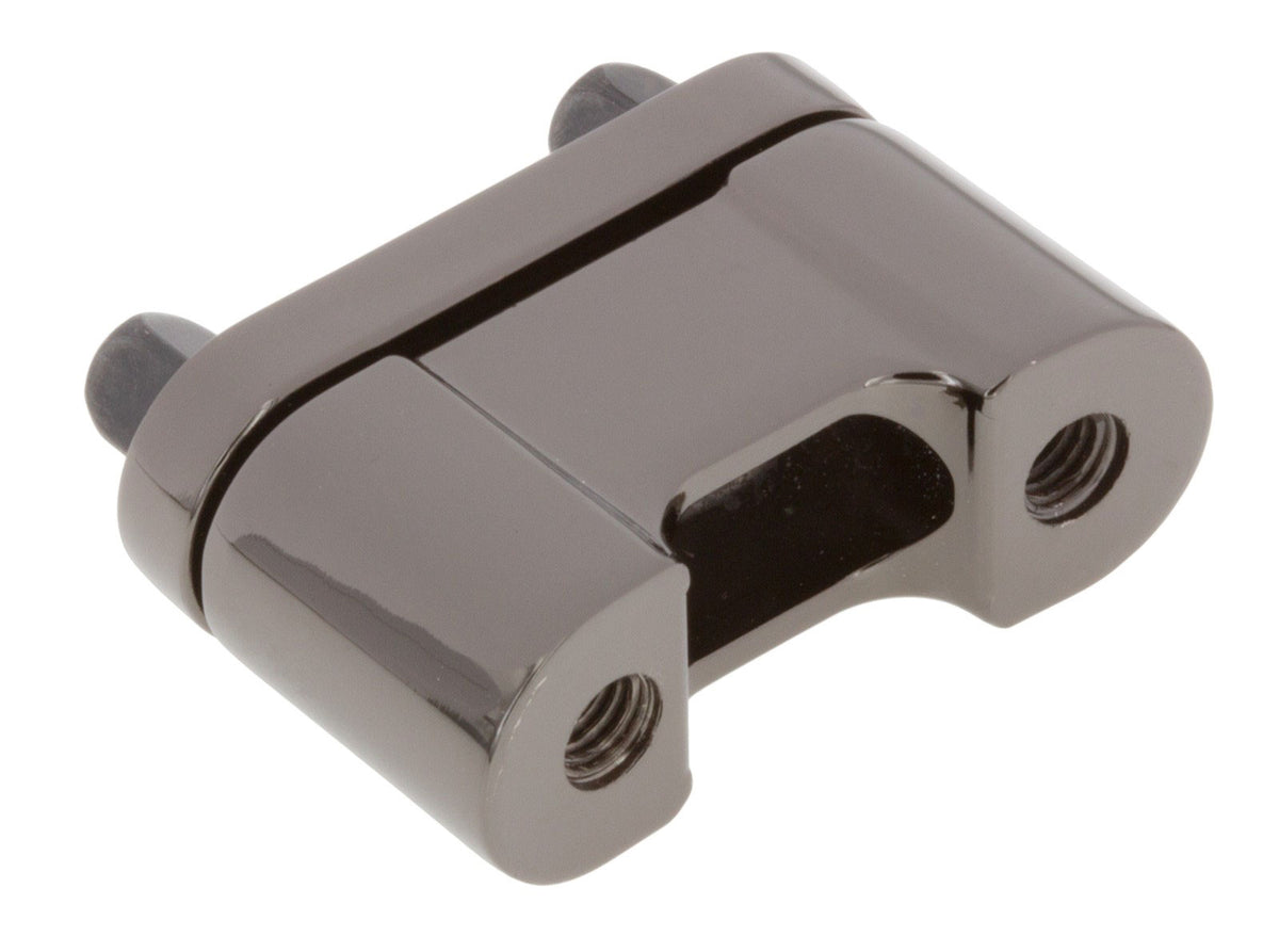 STOB4-BK Contropiastra pressofusa "deluxe" per cordiera del rullante Nero 25mm