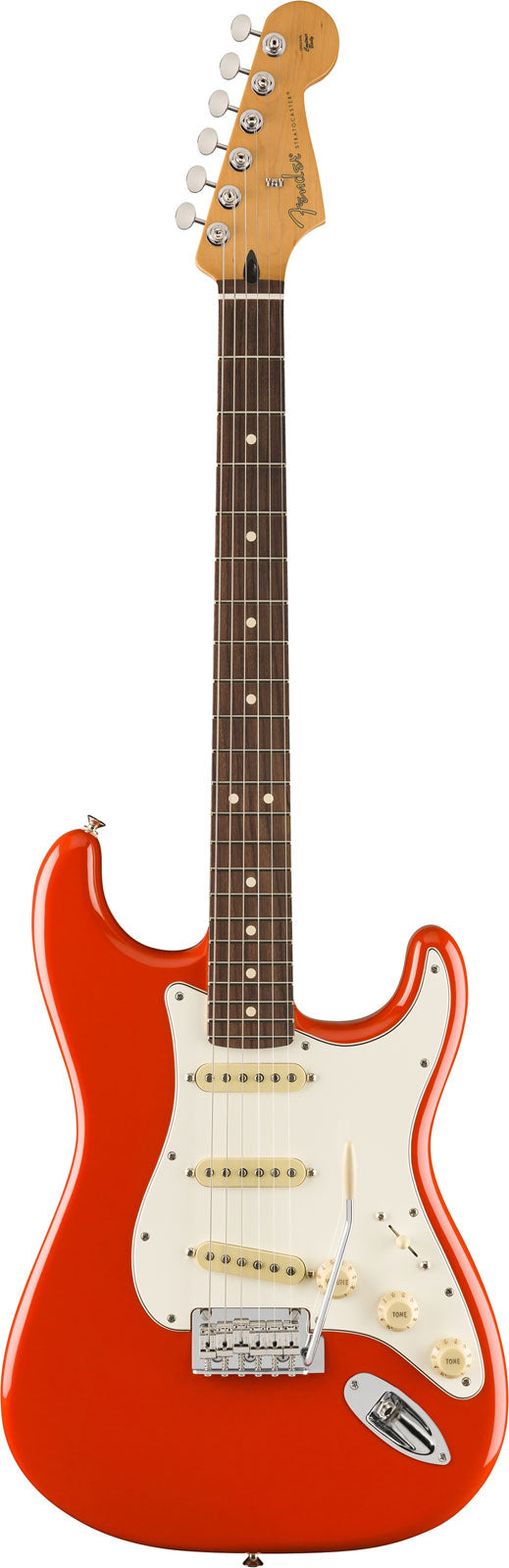 Stratocaster Player II RW Rosso corallo