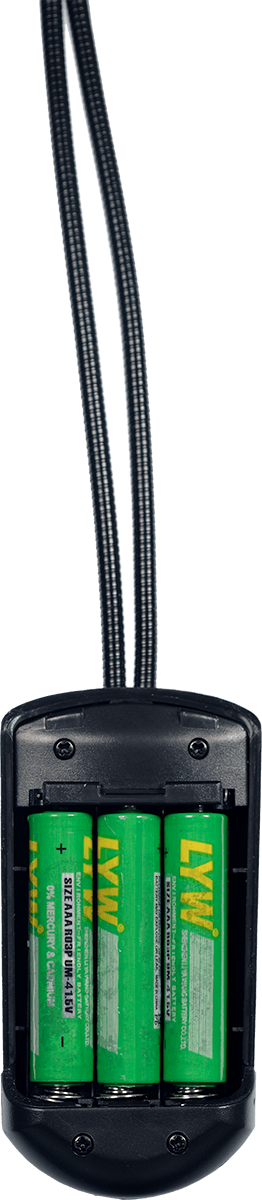 2 LAMPS ON FLEXIBLE HOSES TO CLIP ON (4 LEDS)