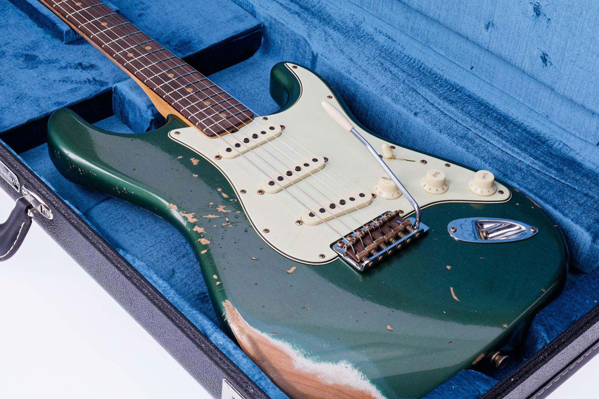 Stratocaster L-Series Ltd Heavy Relic Aged Sherwood Green Metallic