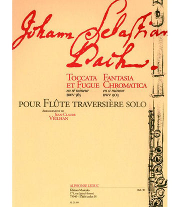 BACH J.S. TOCCATA ET FUGUE EN Ré M BWV 565 FANTASIA CHROMATICA EN SI M BWV 903