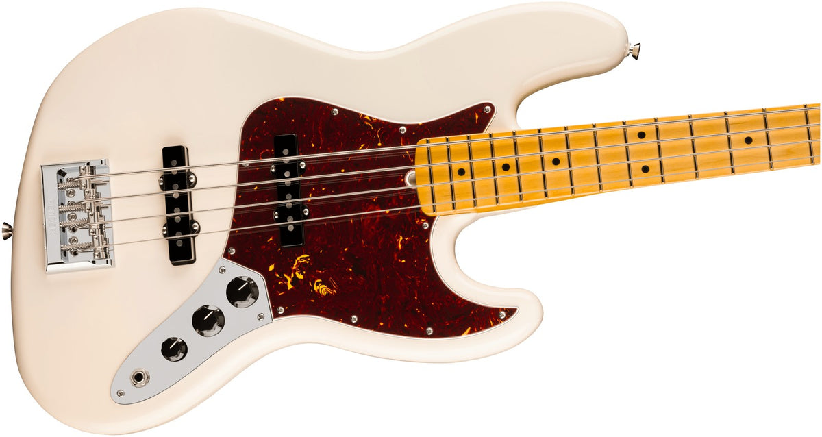 Jazz Bass American Professional, MN Bianco olimpico