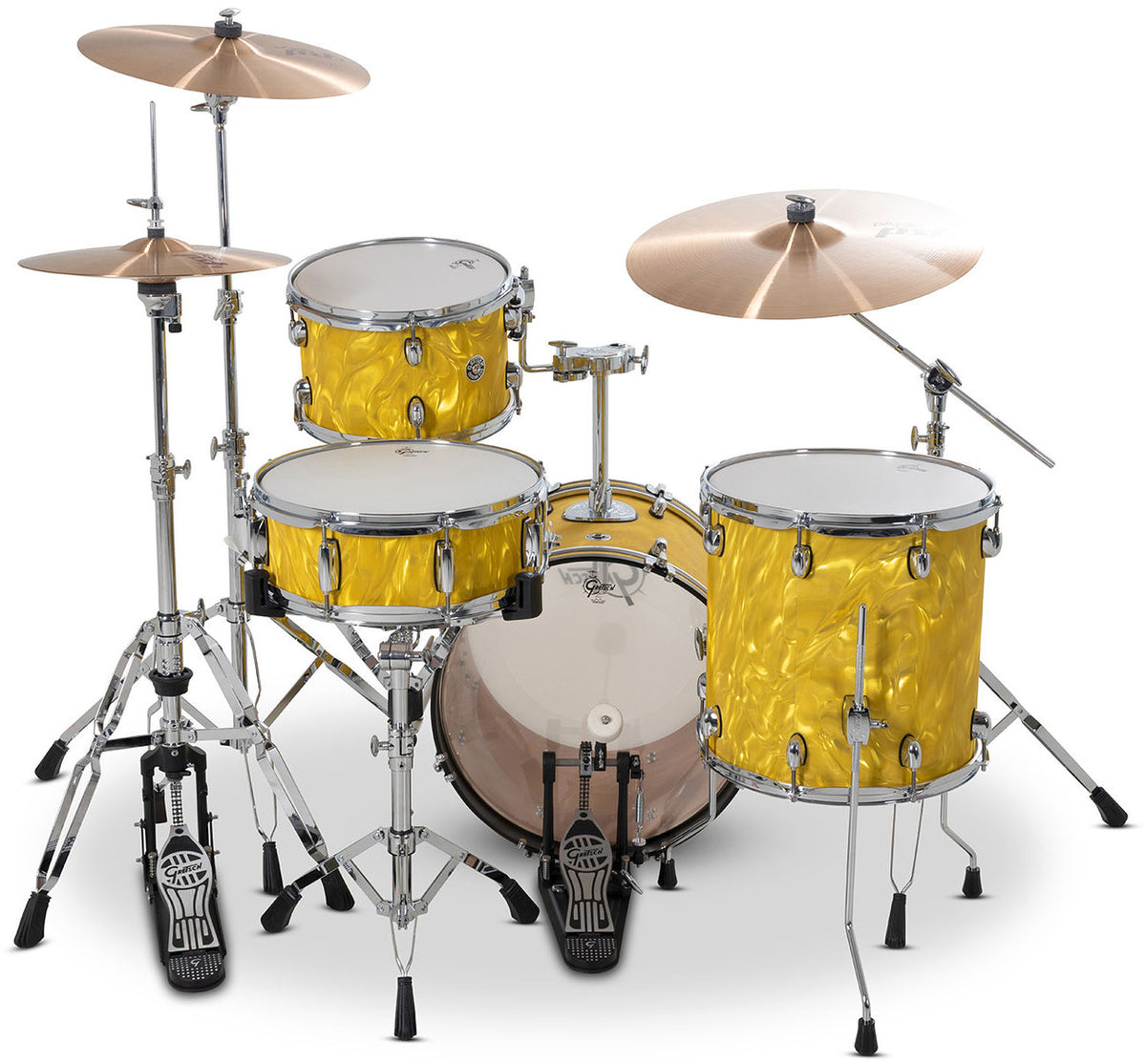 Shell-set Catalina Club Yellow Satin Flame