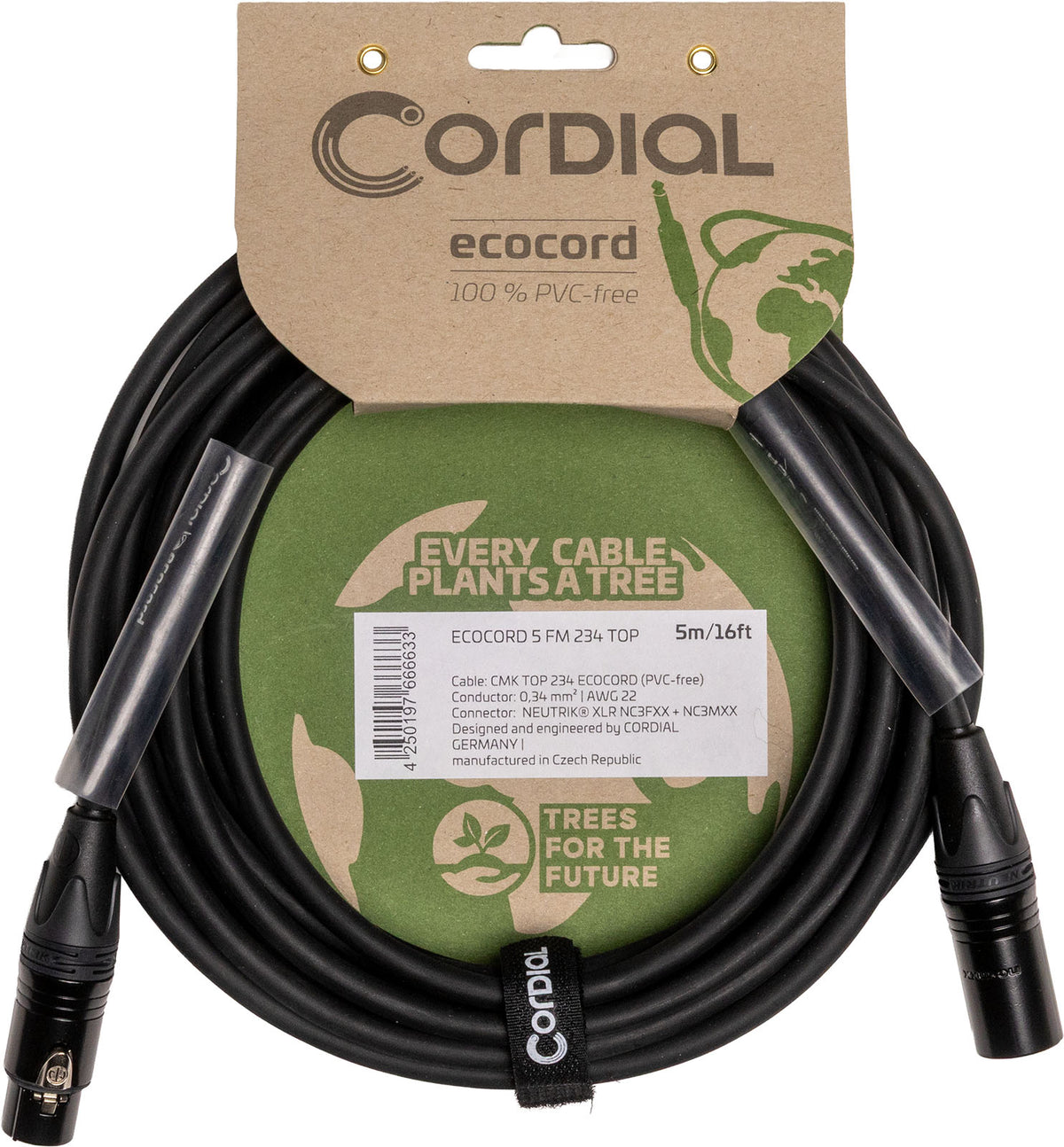ECOCORD XLR 5m