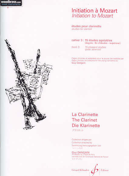 Dangain Guy - Introduzione a Mozart Vol.3 (Studi) - Clarinetto