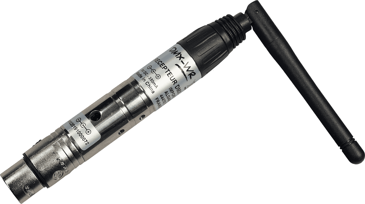 DMX-WR Ricevitore DMX wireless femmina 3 poli