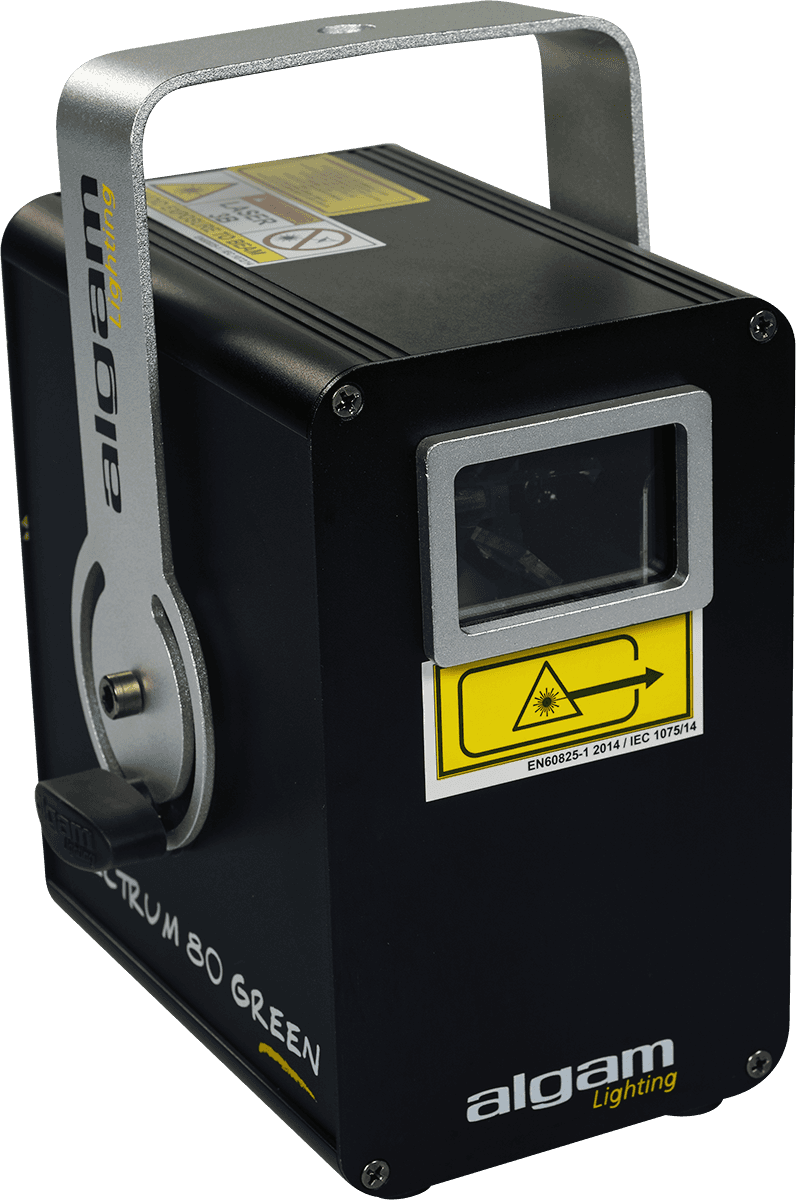 SPETTRO 80 VERDE - 80 MW MONOCROMATICO VERDE LASER