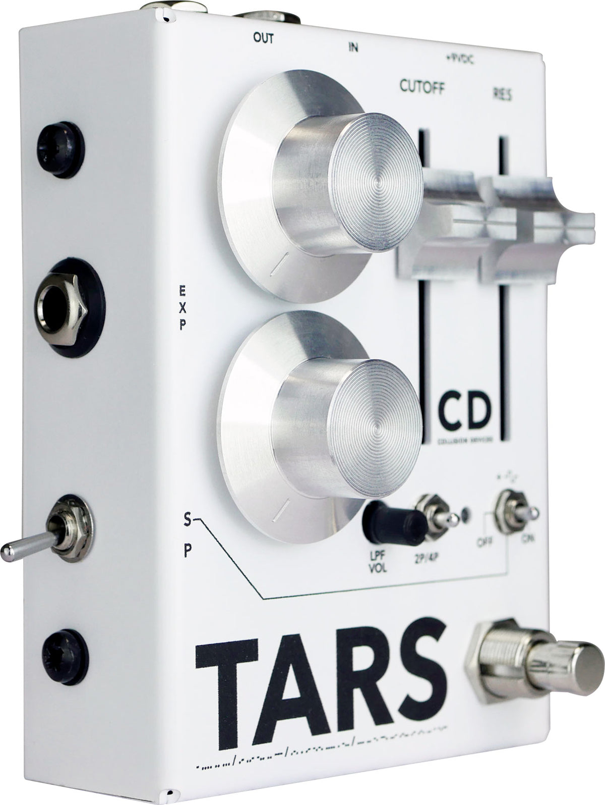 Tars argento su bianco
