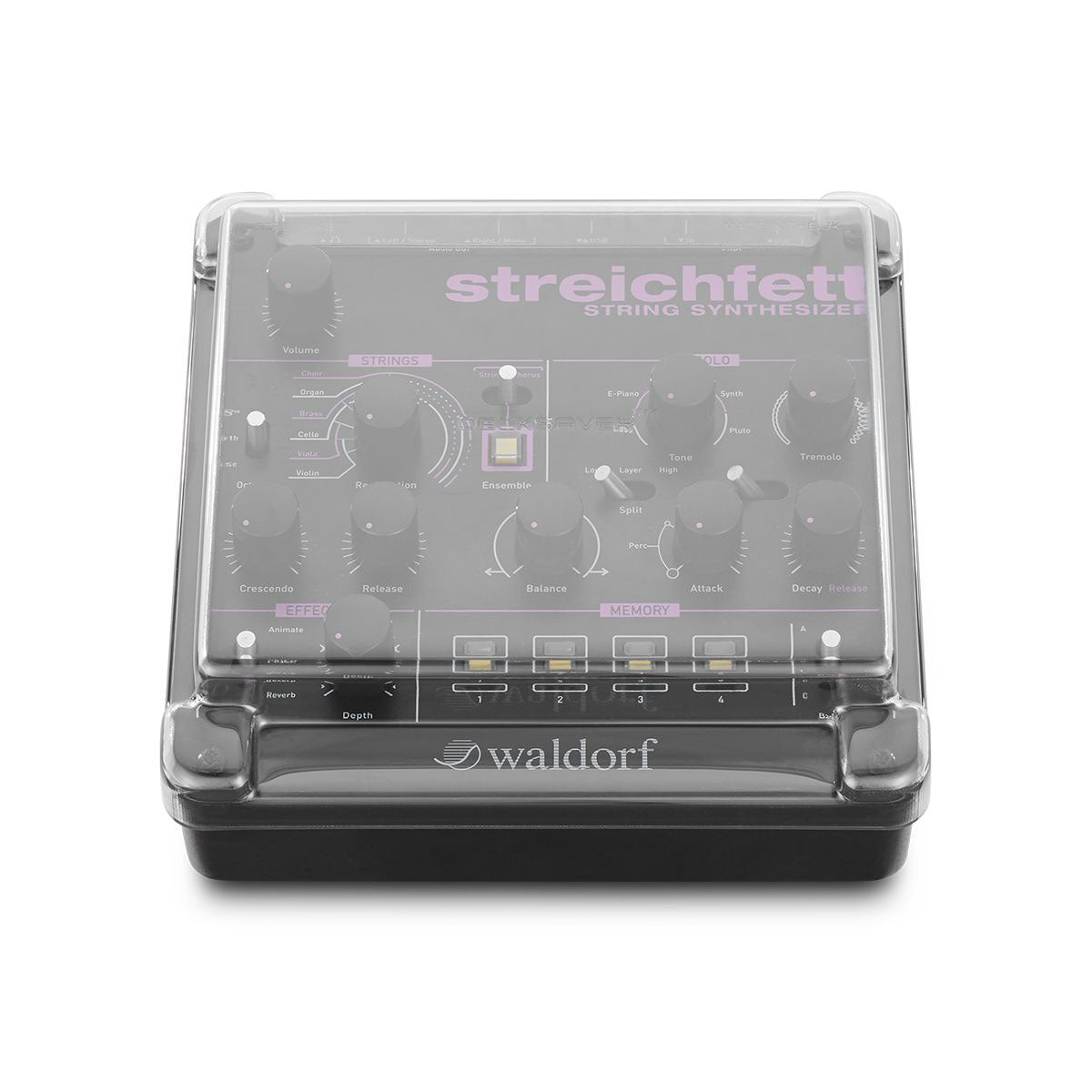 Waldorf Streichfett/2-pole/rocket Custodia