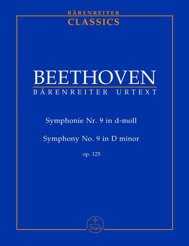 Beethoven L.V - Symphonie NR. 9 In D-moll Op. 125 - Conducteur Poche