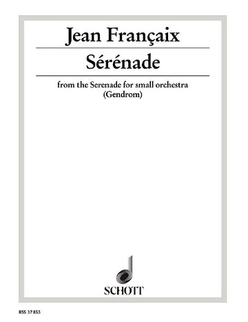 Françaix - Sérénade - Violoncello e Pianoforte