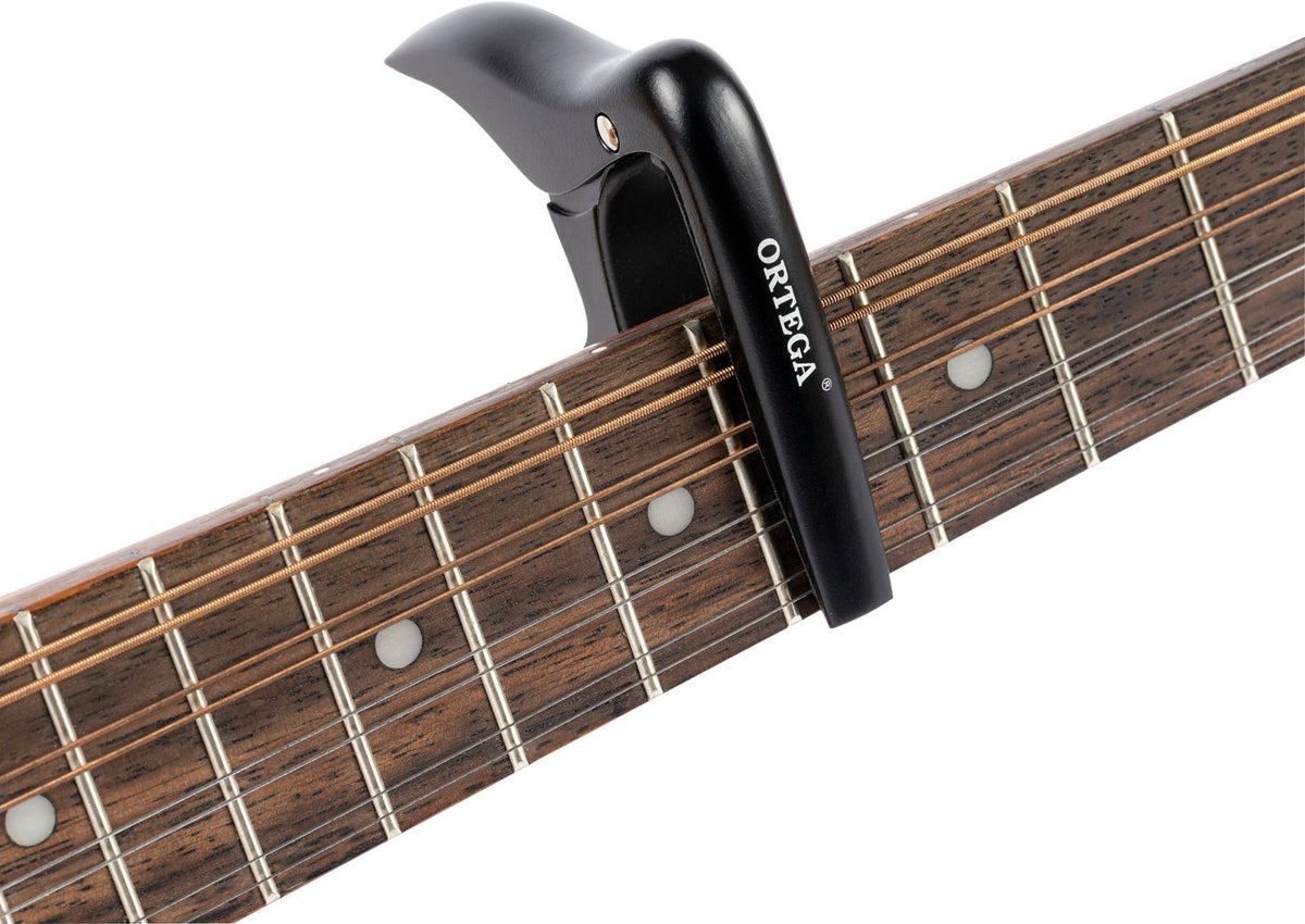 Capotasto Ortega Ukulele & Banjo Nero