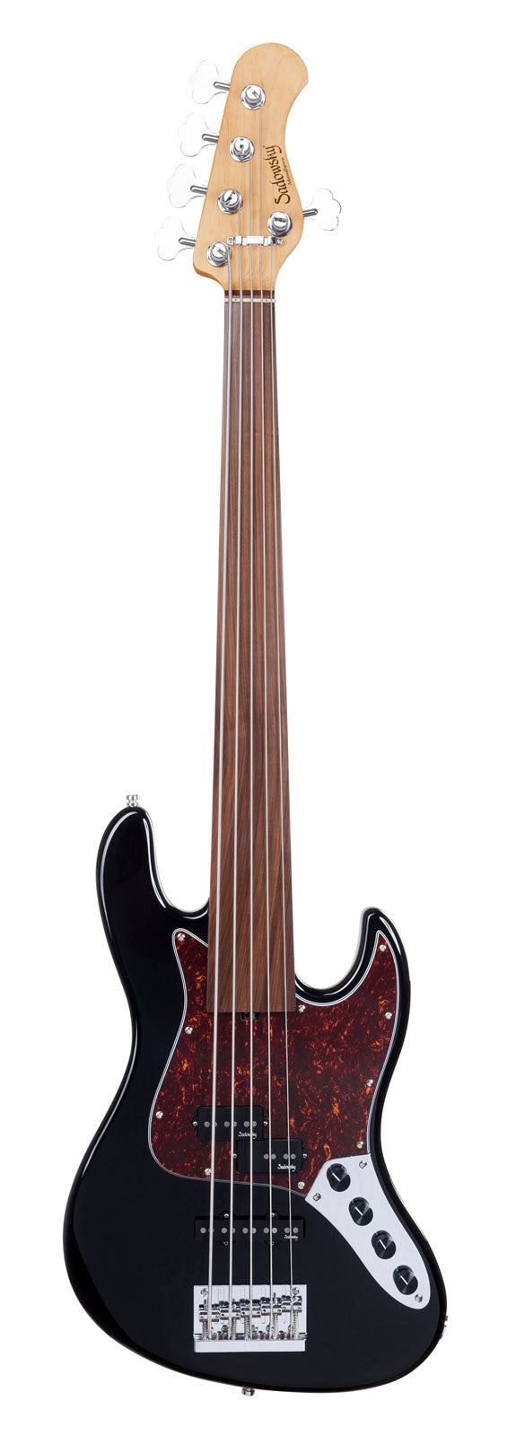 Metroexpress Hybrid Pj 5 Fretless - Black Pearl,Rosewood