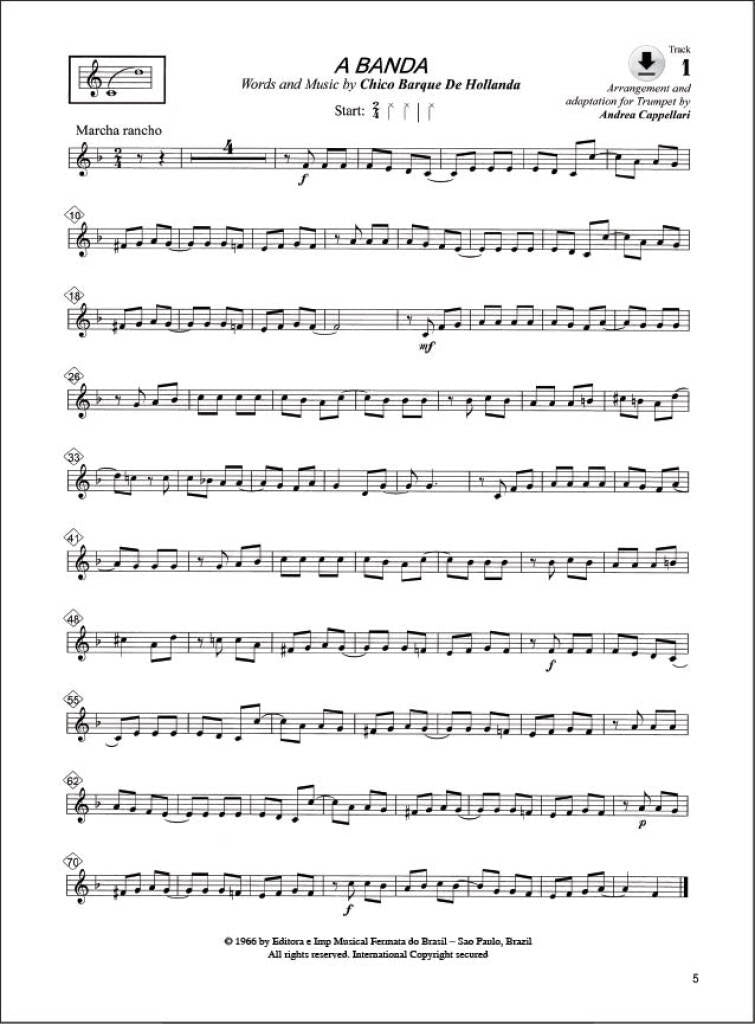 Cappellari A. - Anthology Vol.1 + Audio - Tromba