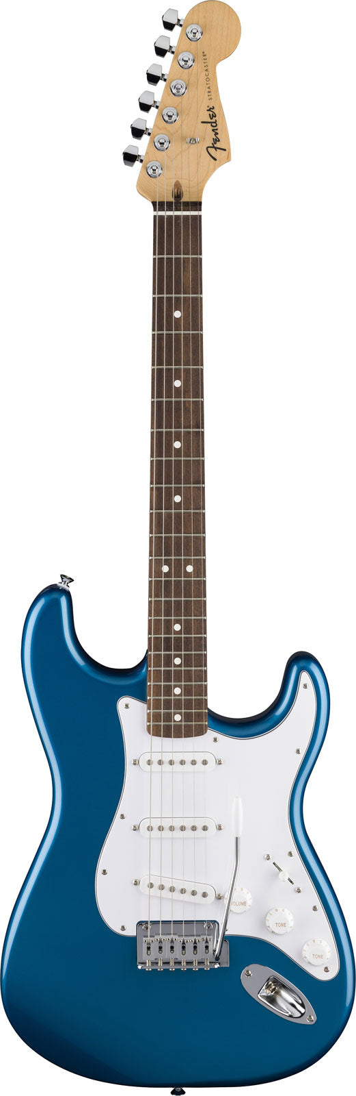 Standard Stratocaster LRL Battipenna Bianco Aqua Marine Metallic