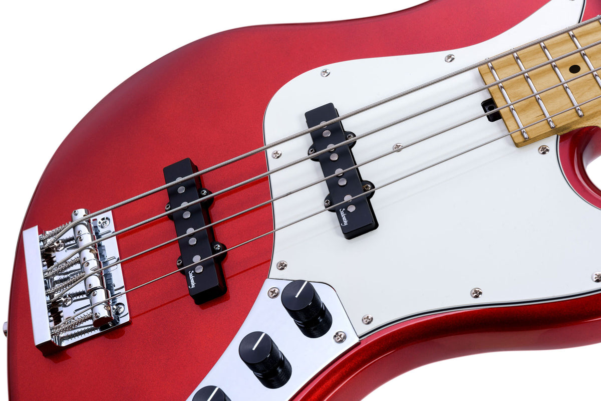 Metroexpress 21 Standard Jj 4 String - Candy Apple Red,Maple