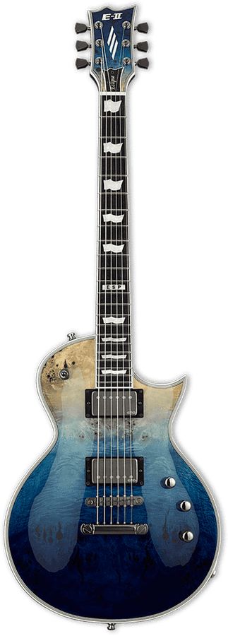 E-II Eclipse Burled Maple Blu Sfumato Naturale