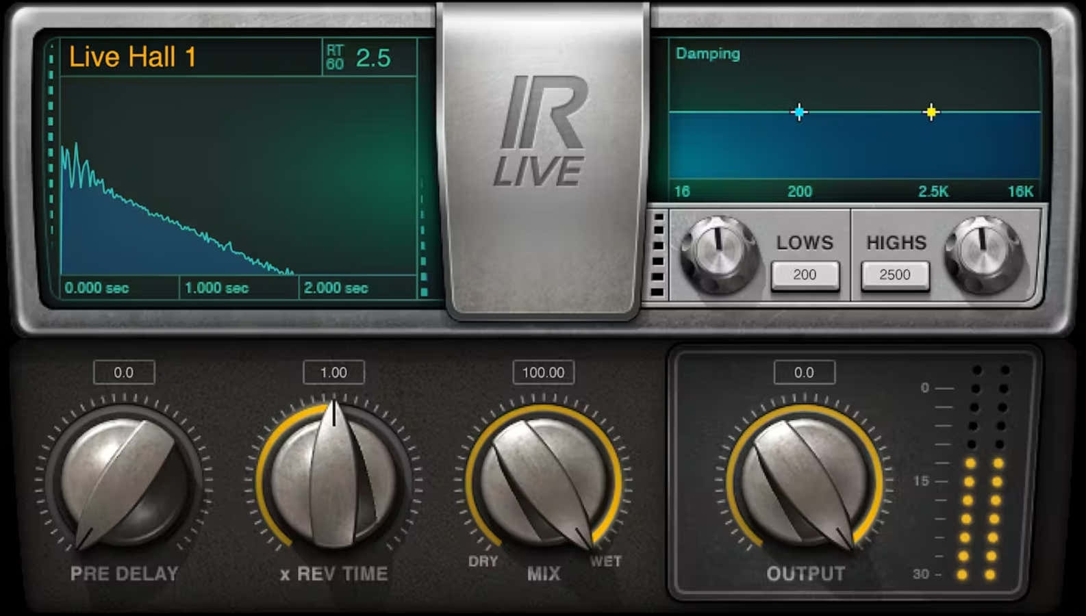 IR-Live Riverbero a convoluzione