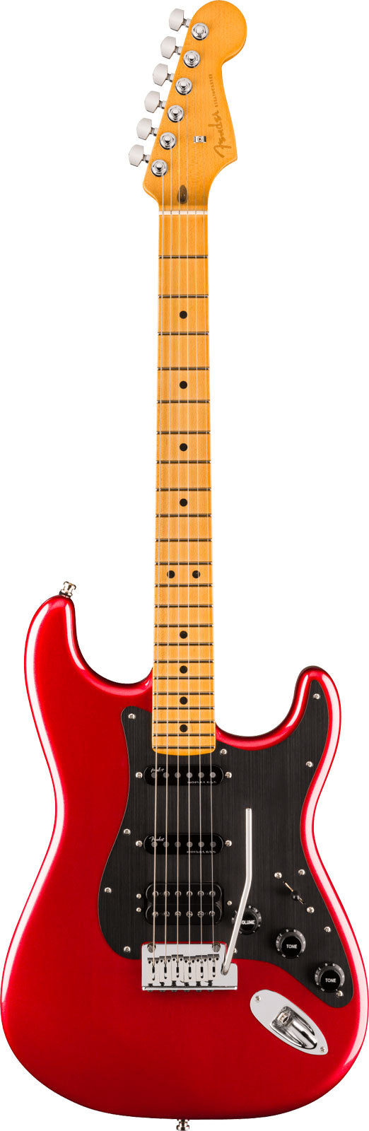 Stratocaster American Ultra II Hss Mn Sinister Red