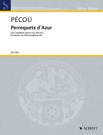 Pecou T. - Perroquets D'azur - Saxophone